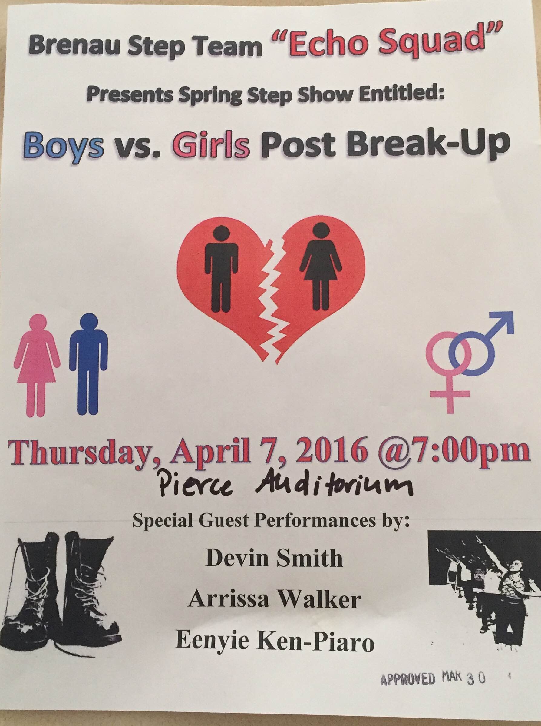 Brenau Step Team “Echo Squad” Presents 2016 Spring Show