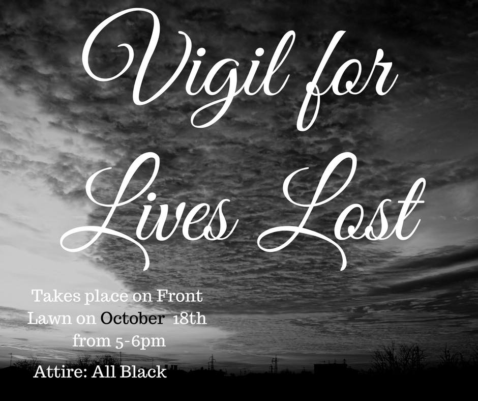 Student Organizations Host Vigil for Lives Lost From Police Brutality
