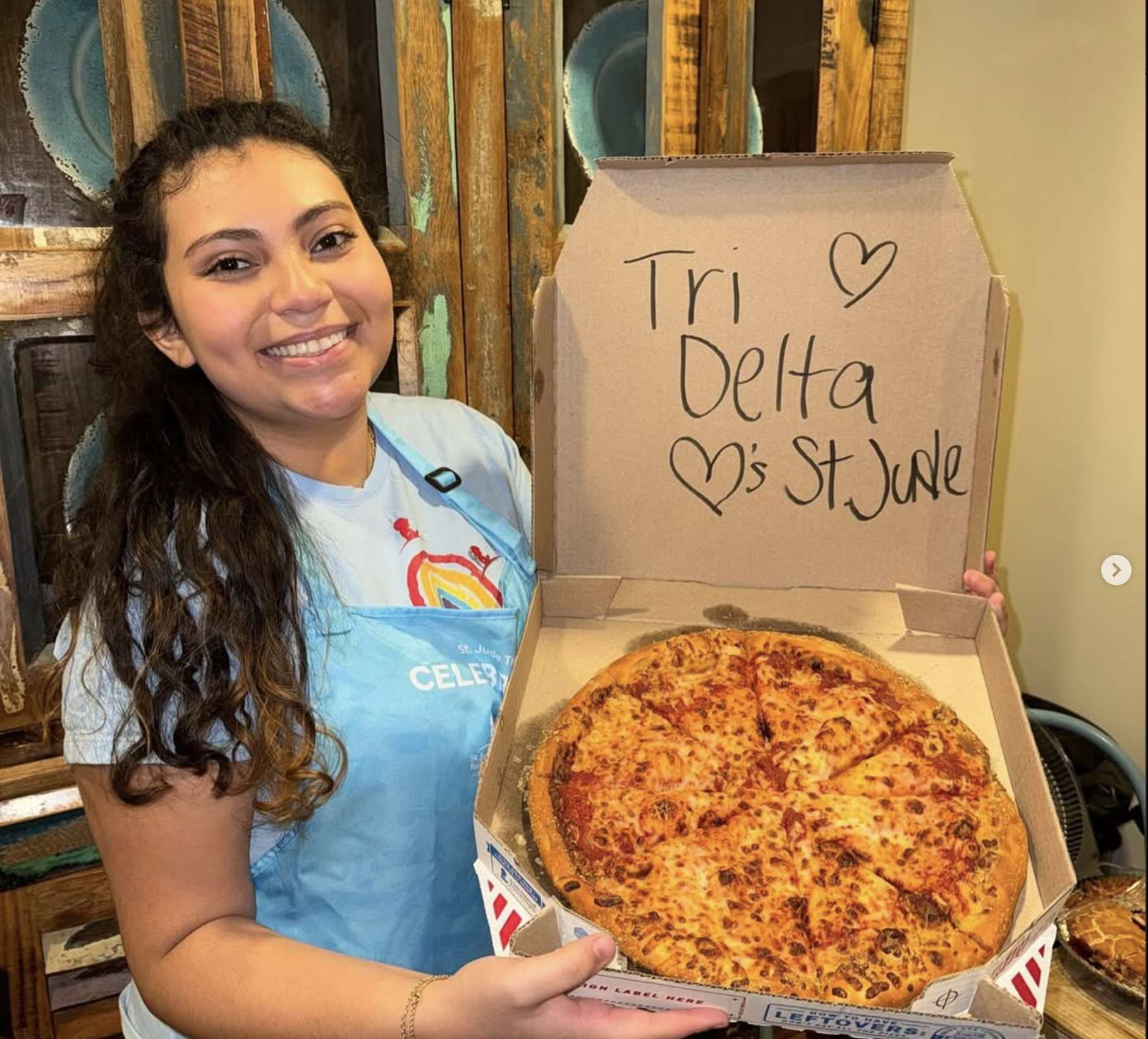 Tri Delta hosts “Slices for Saint Jude”